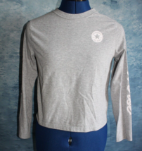 Converse Girls Gray Long Sleeve T-Shirt ~L(12/13 Years)~ - £6.86 GBP