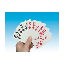 Large Print Playing Cards - Red Backs  - £10.72 GBP