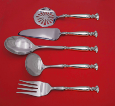 Romance of the Sea by Wallace Sterling Silver Thanksgiving Set 5pc HH WS Custom - £321.70 GBP