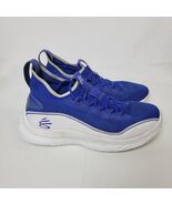 Under Armor Curry Flow Sneakers Blue White Basketball Shoes Flat Knit M8... - $947.12 MXN