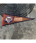 New York Giants Super Bowl 42 Pennant. High Quality 13 x 32 Leather Foot... - $26.96 CAD