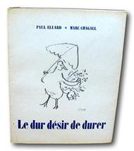 Marc Chagall Original LITHOGRAPH Numbered Le Dur Desir De Durer 1950 French ED [ - £546.74 GBP