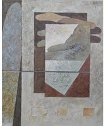 Original 1991 Andrew P. Baitman Acadian Head Land I Large Abstract Art P... - €1.736,22 EUR