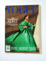 VOGUE Magazine USA November 2021  The Reemergence  Of Adele - £11.61 GBP