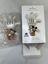 Hallmark Keepsake 2009 Disney Let&#39;s Take a Ride! Mickey Mouse Clubhouse Ornament - $29.69