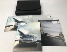 2011 BMW 5 Series Sedan Owners Manual Set with Case OEM K04B35058 - £38.65 GBP