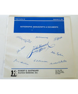 Kaufmann auction catalog autographs manuscripts documents No 59 1989 vin... - €10,33 EUR Kaufmann auction catalog autographs manuscripts documents No 59 1989 vin... - €10,33 EUR