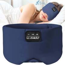 Bluetooth Sleep Mask,Upgraded Widened Silk Sleep Headphones 100% Blackou... - $99.98