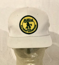 Rare Vintage 1988 Oakland A’s A.L. West Champions SnapBack Cap Twins Enterprise - £93.44 GBP