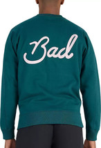 Bad Birdie Men&#39;s Azalea Golf Crewneck Sweatshirt Lush Green Size Lage Logo - $908.90 MXN