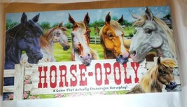 Horse-Opoly Board Game By Late For The Sky New Sealed Horseopoly Usa Ships Free - £26.16 GBP