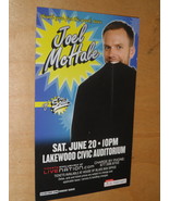 Joel McHale Lakewood Civic Aud. Promotional Live Nation Postcard Clevela... - $10.65 CAD