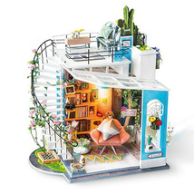Robotime DIY Miniature Loft - Dora&#39;s Loft - £67.06 GBP