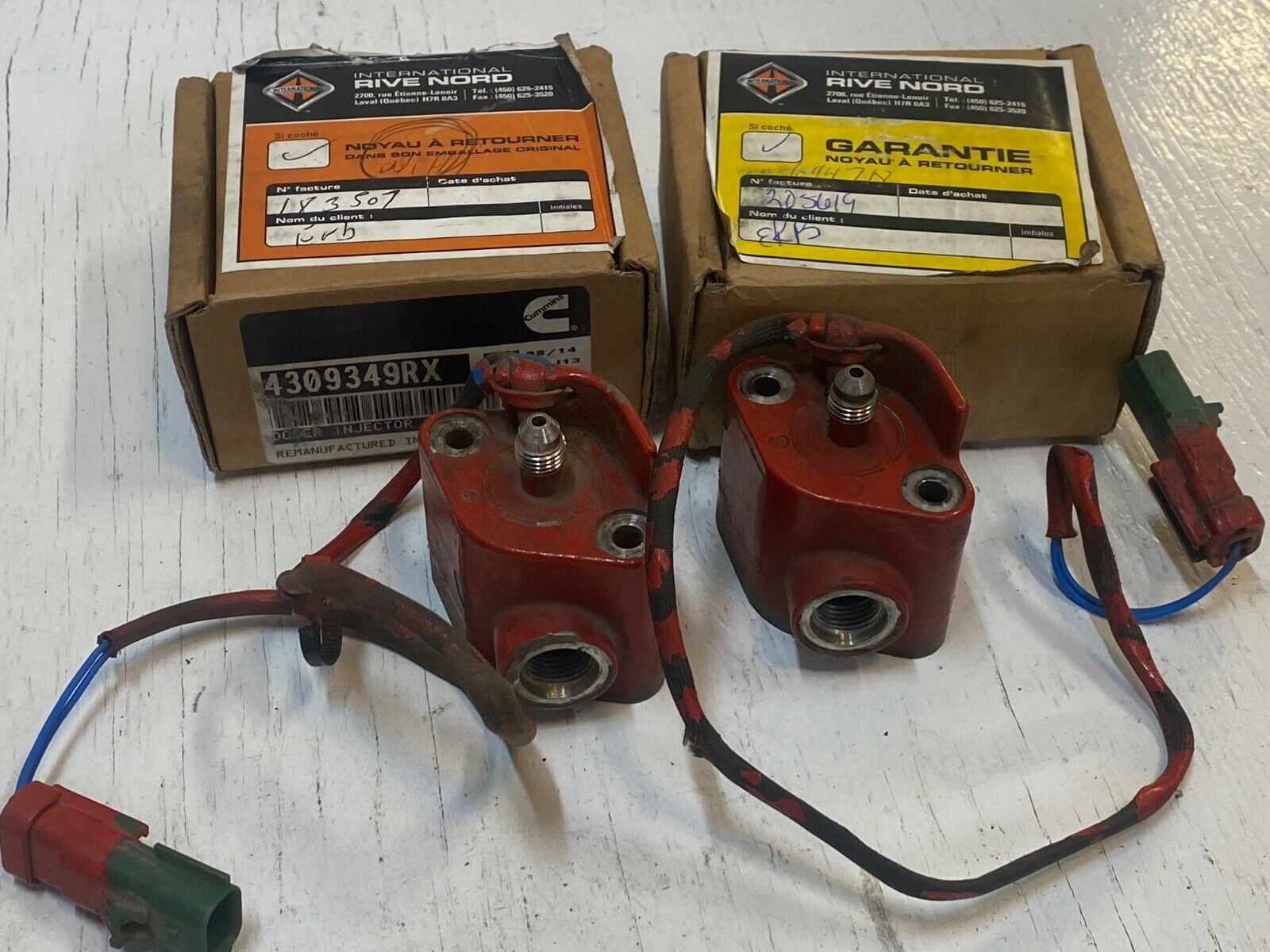 2 International Aftertreatment Fuel Injector Systems 694718|183507|30561... - $123.50