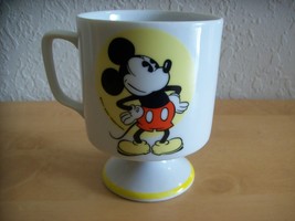 Walt Disney Productions Mickey Mouse Pedestal Coffee Mug  - £14.08 GBP