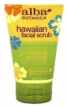 NEW Alba Botanica Hawaiian Pineapple Enzyme Facial Scrub Paraben Free 4 oz - £13.47 GBP
