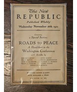 The New Republic Published Weekly, Wednesday November 16th 1921 Vol XXVI... - $56.20 CAD