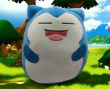 Pokemon SNORLAX Squishmallow Plush 10&quot; Stuffed Squishmallows 2023 Collec... - £21.57 GBP