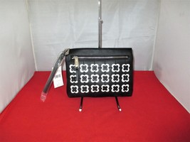 Nine West Collection Candis Clutch Wristlet $59 Black / White   #3417 - $24.74