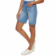 DKNY Womens Bermuda Shorts Size Small Color Lt Wash Denim - £31.34 GBP