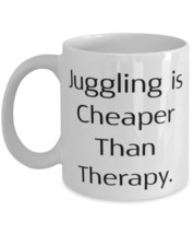 Juggling Gifts For Friends, Juggling is Cheaper Than Therapy, Unique Jug... - $14.65+