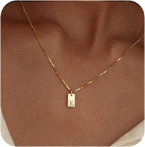 Initial (E) Personalized Dainty Necklace  - £23.42 GBP