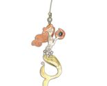 Pearl Mermaid Metal Christmas Tree Ornament 4.5 Inch Fair Trade Multicolor - $30.98