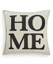 Lacourte Home Stripe Pillow -20x20/Black - $46.00