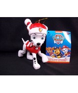 Kurt S Adler Paw Patrol resin Christmas ornament MARSHALL in Santa hat NEW - £10.16 GBP