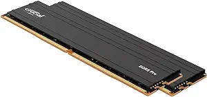 Crucial Pro RAM 64GB Kit (2x32GB) DDR5 5600MHz (or 5200MHz or 4800MHz) D... - $296.99