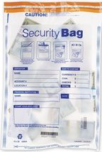 EGP Large Clear Single Pocket Bank Deposit Bag (100 bags), 15&quot; x 20&quot; - £43.06 GBP