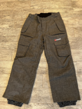 Sims Cargo Snow Pants Large Ice Fishing Pockets Lined NWOT Ski Snowboard... - $74.03