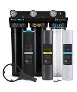 PRO+AQUA Elite Series GEN2 PRO-100-E 3-Stage Whole House Water Filtration System - $495.56