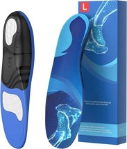 Plantar Fasciitis Pain Relief Insole Arch Support Orthotics (Size:L) - £15.45 GBP