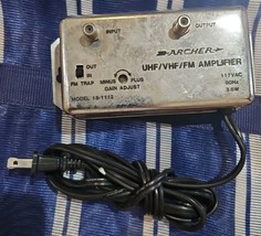 Archer UHF/VHF/FM Amplifier 117VAC 60Hz 3.6W Model 15-1113A - $165.14 MXN