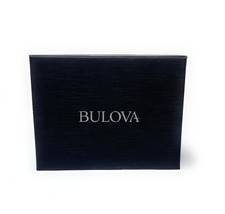 Bulova Cardboard Storage/display Box Black &amp; White - Fits Two Watches 6x... - $277.60 MXN