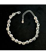 Solid Sterling Silver 925 Bracelet Bangle Jewelry Quiet Luxury Minimalis... - $613.51 MXN