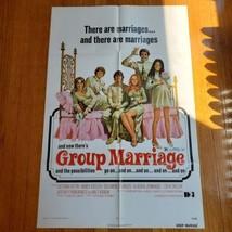 Group Marriage 1972 Original Vintage Movie Poster One Sheet NSS 72/320 - £38.82 GBP
