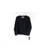 NOS Vintage Youth Size 16 School Uniform Button Knit Cardigan Sweater Na... - $561.86 MXN