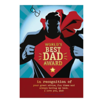 World&#39;s Best Dad Metal Sign - Great Father&#39;s Day Gift! - £4.69 GBP