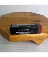 MAC #602 CHILI  Matte Lipstick 3 g .10 oz Warm Brick Red Full-size - €17,19 EUR