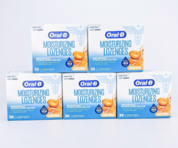 Oral B Moisturizing Lozenges Sugar Free Xylitol Orange Cream 36ct Lot 5 ... - £37.25 GBP