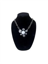Art By Amy Labbe women's large stone flower necklace size One Size - $90.09