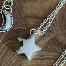 Sterling White Howlite Star Necklacef - £28.13 GBP