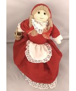  3-Way Topsy Turvy Sculptured Face Reversible Little Red Riding Hood Wol... - £31.45 GBP