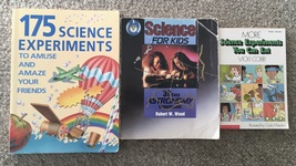3 Kids Science Experiment books: 175 Science Experiments, You Can Eat, Astronomy - £5.78 GBP