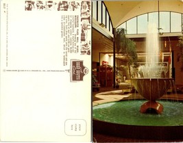 Mississippi Biloxi Edgewater Plaza Mall Hopping Center Fountain Vintage Postcard - £7.34 GBP