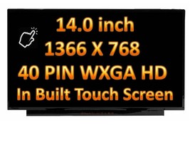 B140XTK02.3 HW:0A FW:1 LED LCD Screen Display w/ Touch For HP Chromebook 14&quot; - £54.41 GBP