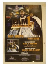 Fam 1st Poster Fam1st For The Fam Promo - $8.99
