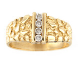 Unisex Fashion Ring 14kt Yellow Gold 277397 - £343.98 GBP